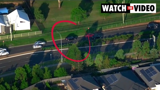 Polair footage released after man charged following pursuit in Sydney's west