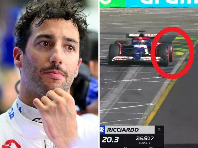 Daniel Ricciardo crushed in Aus GP scenes