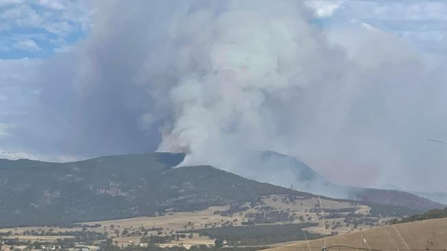 An emergency warning is currently in place for large parts of Victoria's west. Picture: Supplied