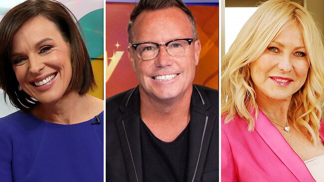 Natarsha Belling, Tim Bailey, and Kerri-Anne Kennerley are expected to be leaving Channel 10 as part of sweeping job cuts at the network. Picture: Toby Zerna/Channel 10/Rohan Kelly