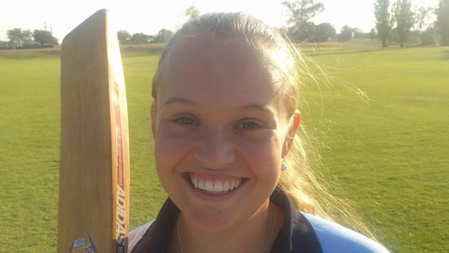 Cricketer Alana Ryan lives in Cowra and Orange and plays for Penrith in Premier Cricket.