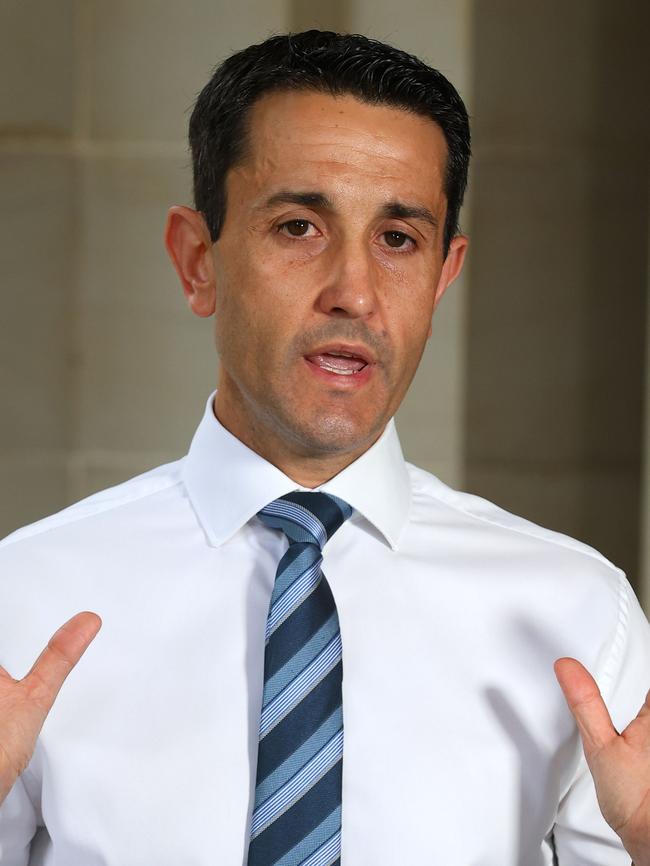 Opposition Leader David Crisafulli. Picture: David Clark