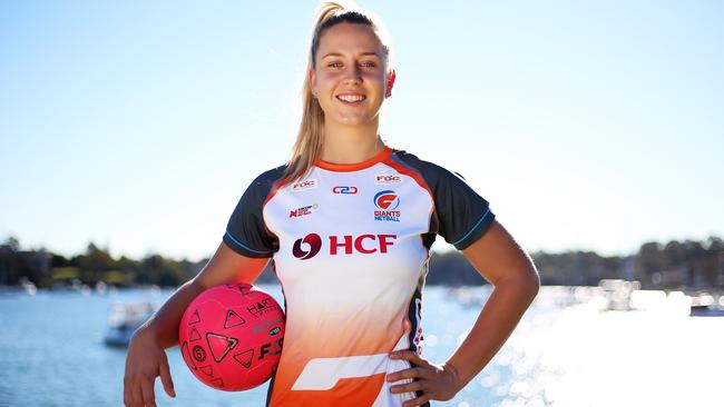 Giants star Jamie-Lee Price is gearing up for Sunday's derby against the Swifts. Picture: Sam Ruttyn