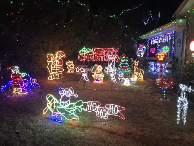 FLASHBACK: Winner of the Spirit of Christmas award in the 2018 Spano's Supa IGA Warwick Christmas Lights Competition – 116 Horsman Rd, Warwick.