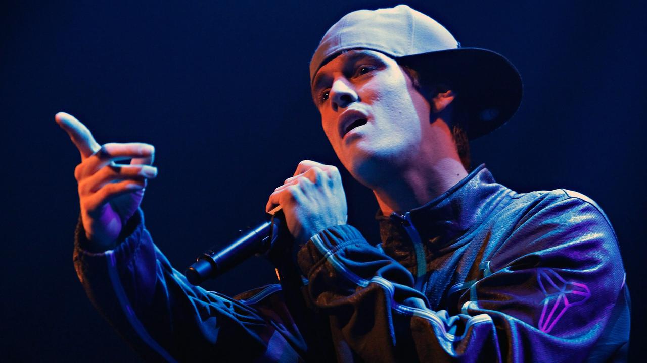 Aaron Carter performs at the Gramercy Theatre on January 19, 2012 in New York City. Picture: Cindy Ord/Getty Images