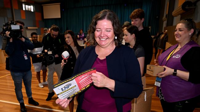 Labor candidate for the federal seat of Fadden, Latitia Del Fabbro, has conceded. Picture: Dan Peled / NCA Newswire
