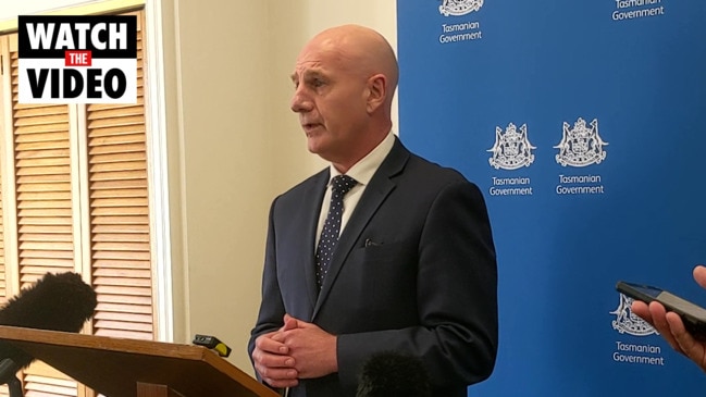 Premier Peter Gutwein resigns