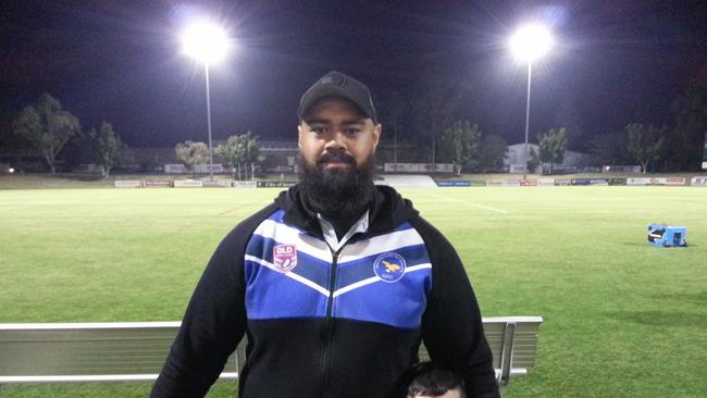 Goodna A-Grade rugby league coach Alistair Taua'aletoa. Picture: David Lems