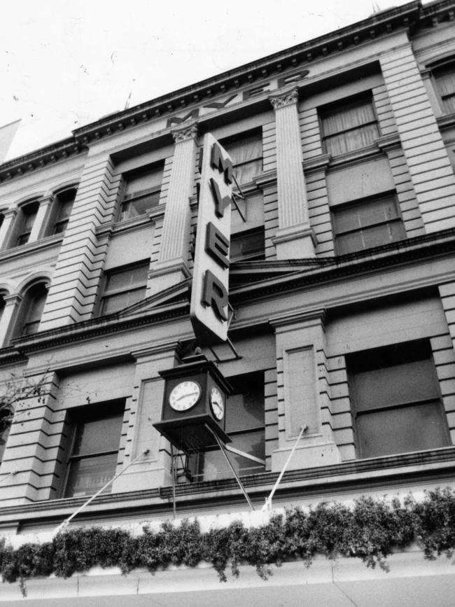 Blue asbestos also was sprayed throughout the Myer city store during renovations and extensions in the 1960s. The building was demolished in the late 1980s and replaced with the Myer Centre.