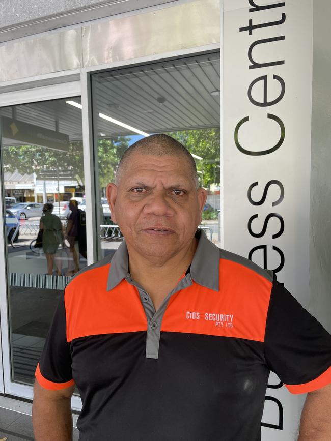 Ian Murgha, 56, Cairns: The amount of crime and the young kids having no distractions here. There's nothing for them. that's why they're doing what they're doing. There was a program called Choice that turned their lives around a few years ago. With the right people involved we could turn some of these kids around.