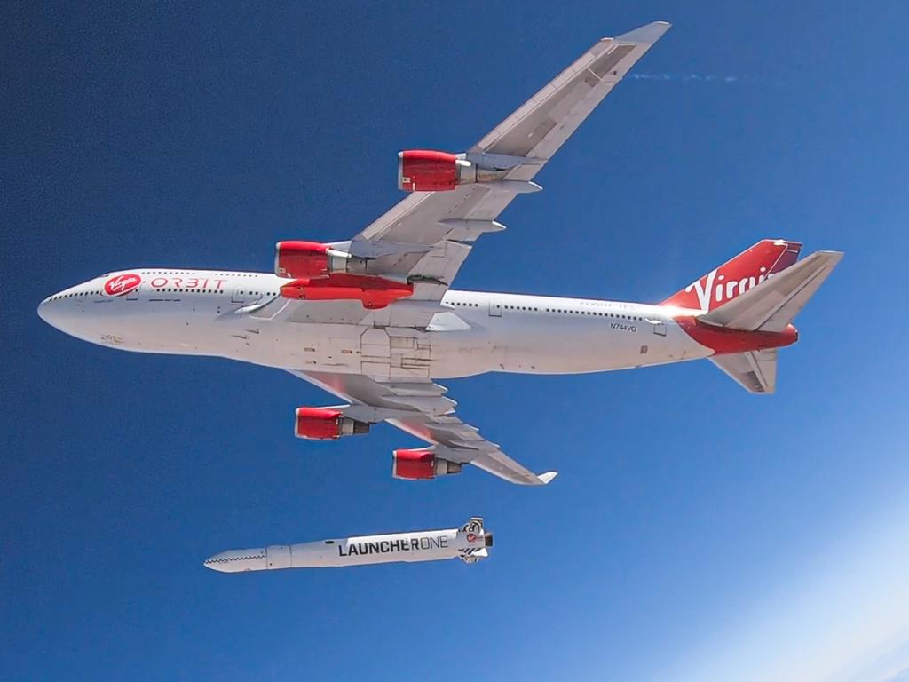 Richard Branson's Virgin Orbit company will close down. Picture: Supplied.