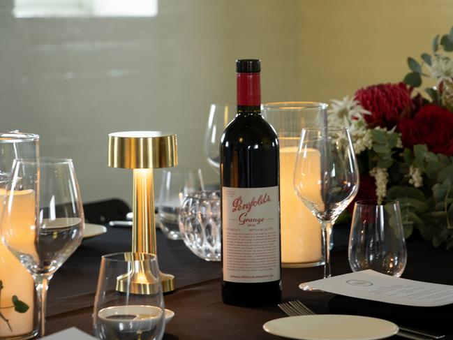 For the ticket price, diners enjoy four courses and a bottle of grange.