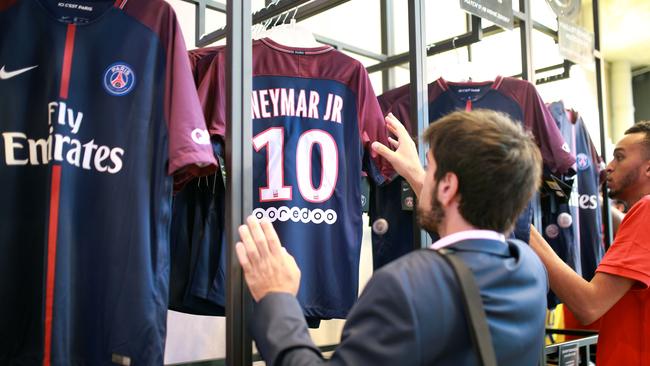 Paris saint best sale germain jersey neymar