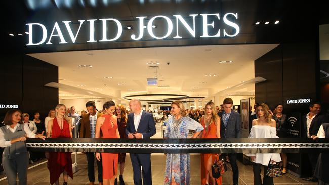 David Jones at the new-look Pacific Fair Shopping Centre at Broadbeach.