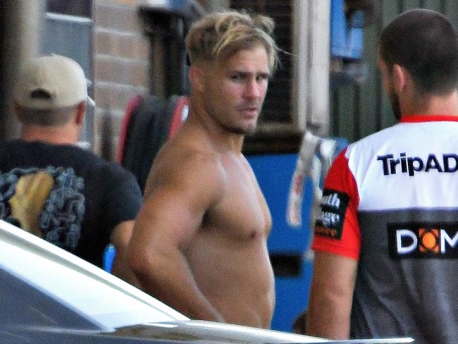 Jack de Belin has been allowed to play despite facing a rape charge. Picture: Simon Bullard