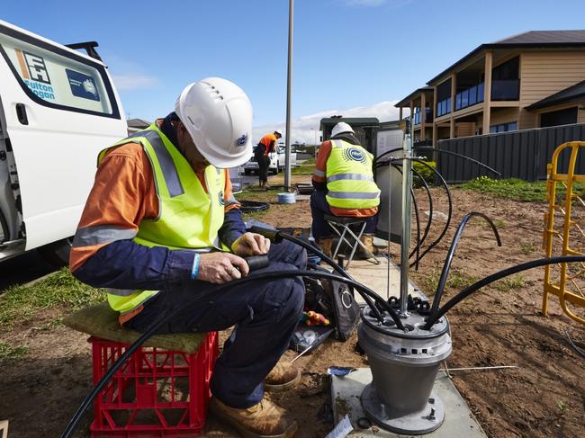 The rollout of the National Broadband Network continues across Melbourne.