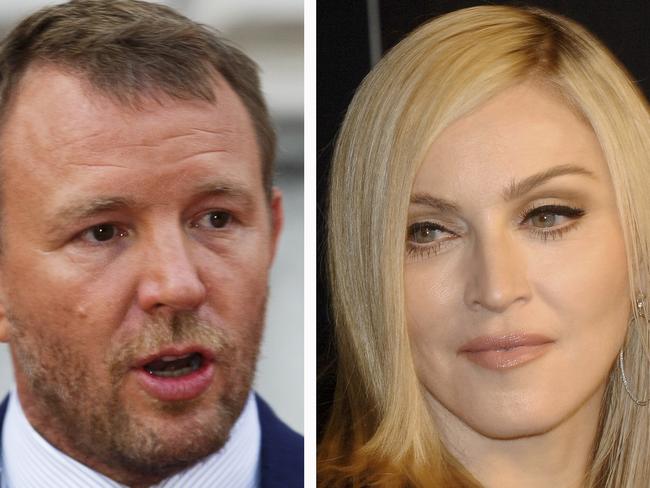 Tough fight ... Guy Ritchie and Madonna are in a bitter custody battle over their son Rocco. Picture: Getty Images