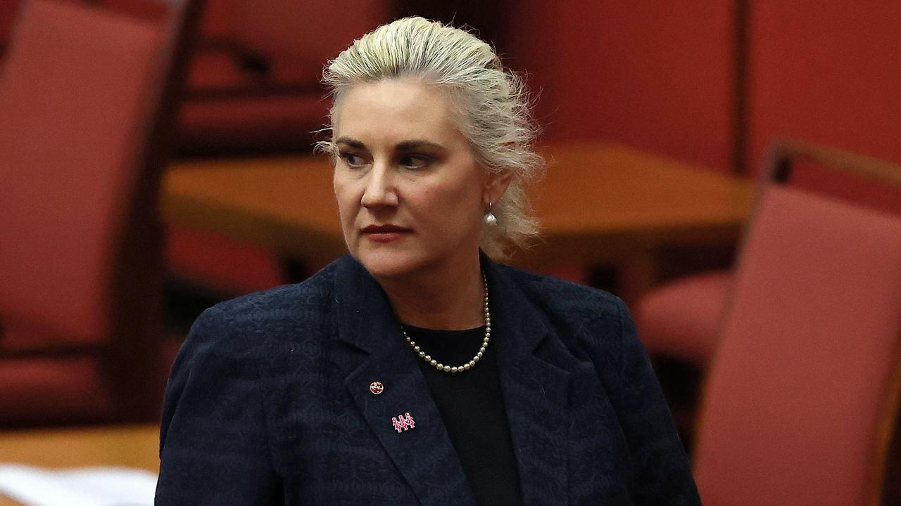 Liberal Senator Hollie Hughes (above) said Ms Miller had “serious issues” and needed “therapy” after the ex-staffer took issue with a post she made in support of Education Minister Alan Tudge. Picture: NCA NewsWire / Gary Ramage