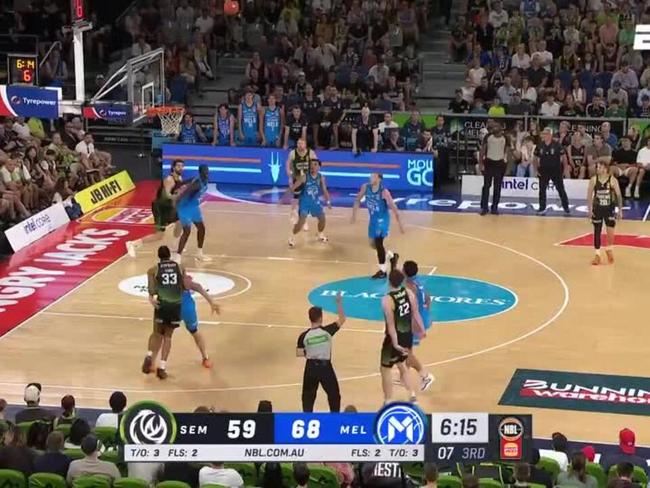 South East Melbourne Phoenix vs. Melbourne United – Game Highlights – Round 12