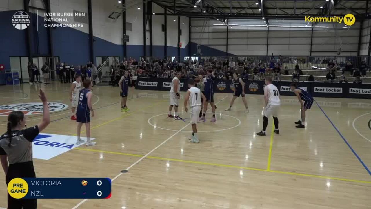 Replay: Victoria v New Zealand (IB Men) – 2025 Basketball Australia U20's & Ivor Burge National Championships Day 2