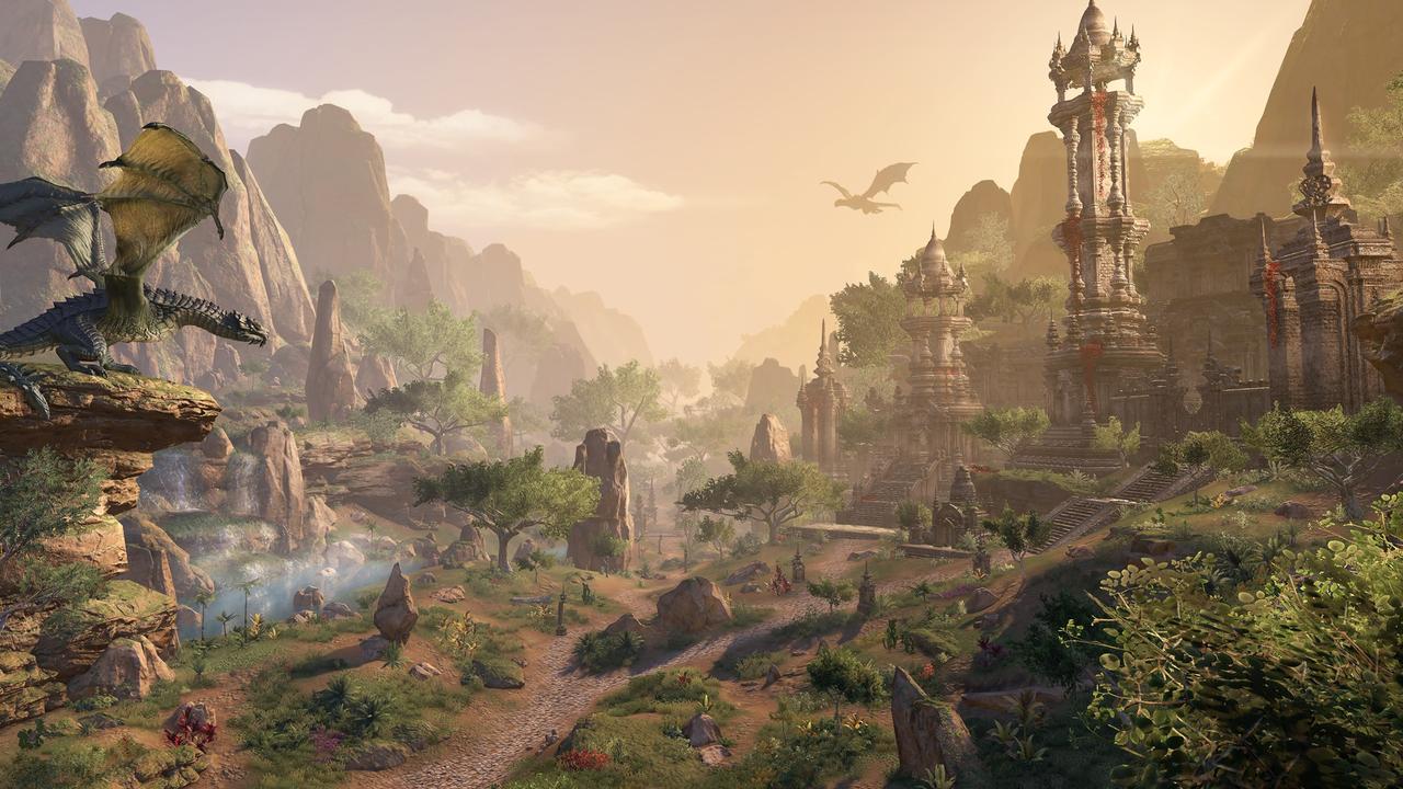 The land of Elsweyr is an exotic place with influences from the Middle East, India, and South-East Asia.