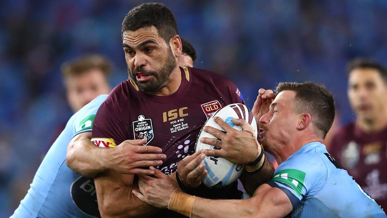 Greg Inglis and the Maroons will host NSW in the State of Origin series opener. Picture: Getty Images