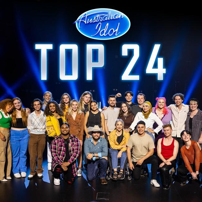 Bobby Holmes made it to the top 24 of Australian Idol.