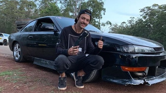 Kevin Gray’s love of cars and ‘showing off’ has landed him in trouble. Picture: Instagram