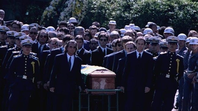 Brazil came to a standstill during Ayrton Senna’s funeral