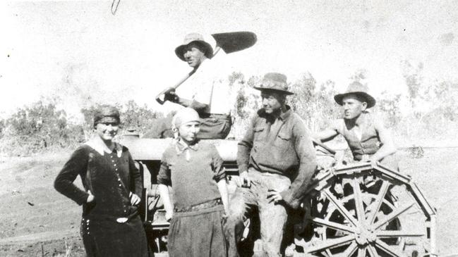 Russian farmers in Katherine. Picture: Katherine Museum