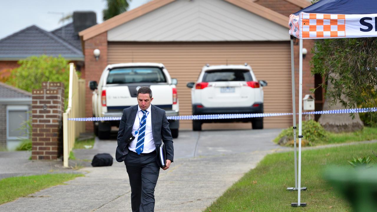 The scene in Endeavour Hills. Picture: Nicki Connolly/NCA NewsWire