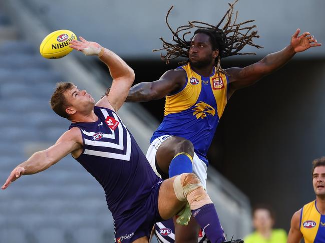 Naitanui’s believes his combative style of play has made him more susceptible to breaking down. Picture: Paul Kane/Getty Images