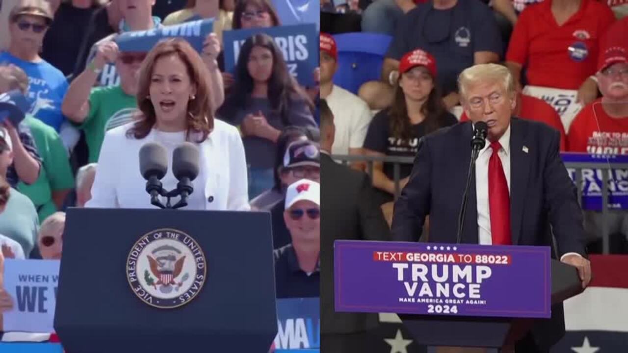 Voters share mixed views ahead of tight Trump-Harris election