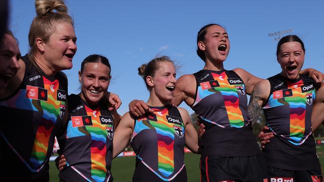 St Kilda have kept their finals hopes alive. Picture: Getty Images