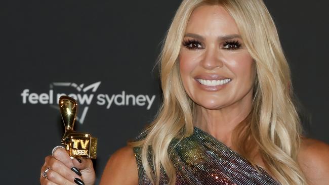 SYDNEY, AUSTRALIA - JULY 30: Sonia Kruger wins the Gold Logie Award on July 30, 2023 in Sydney, Australia. (Photo by Sam Tabone/Getty Images)
