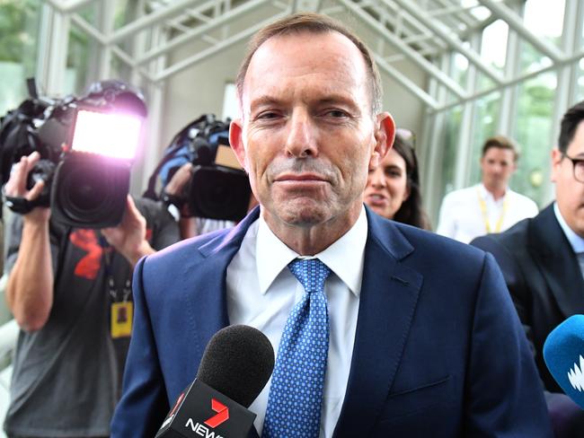 Former Prime Minister Tony Abbott hopes the report ‘is a frank assessment’. Picture: Mick Tsikas