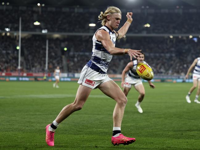 Oliver Dempsey is one of the favourites for the Rising Star. Picture: Martin Keep/AFL Photos/Getty Images.