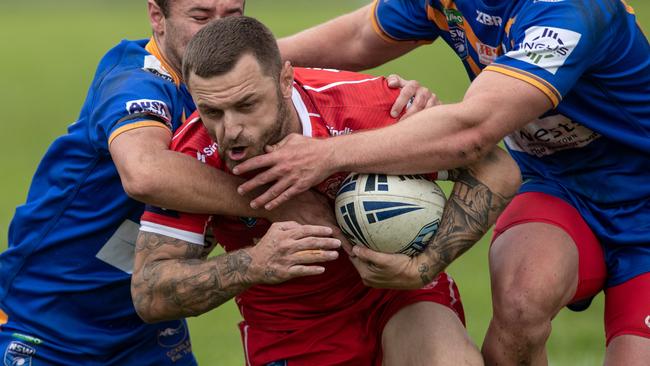 Eagles fullback Nathan Gardner. Pics by Julian Andrews.