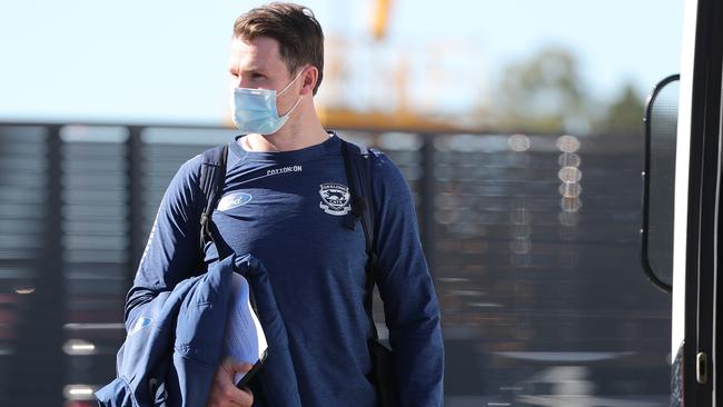 Patrick Dangerfield is expecting his time in a hib to be extended. Picture: Getty Images