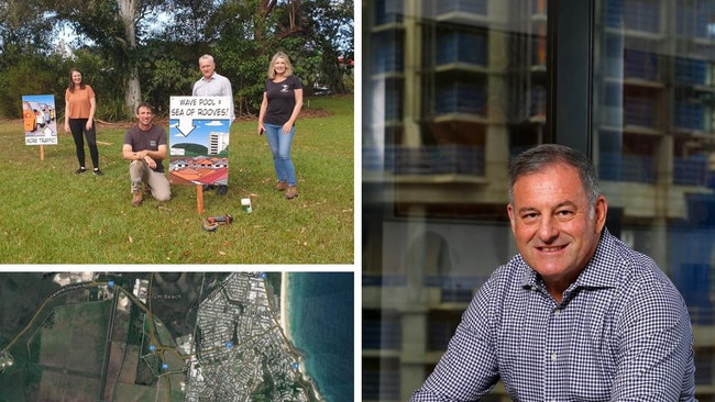 A developer that wants to build on flood plain in Coolum West has conceded that it will not “stand in the way” of the community if the project is opposed.