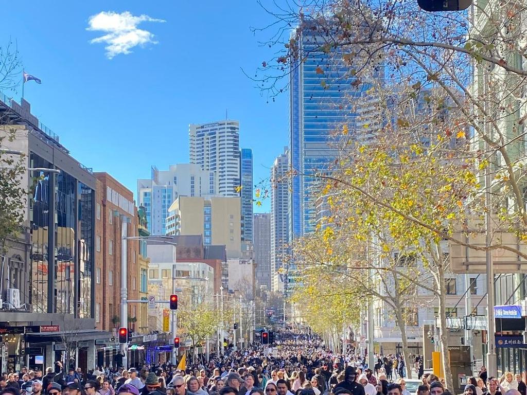 Health staff face probe over Sydney protest