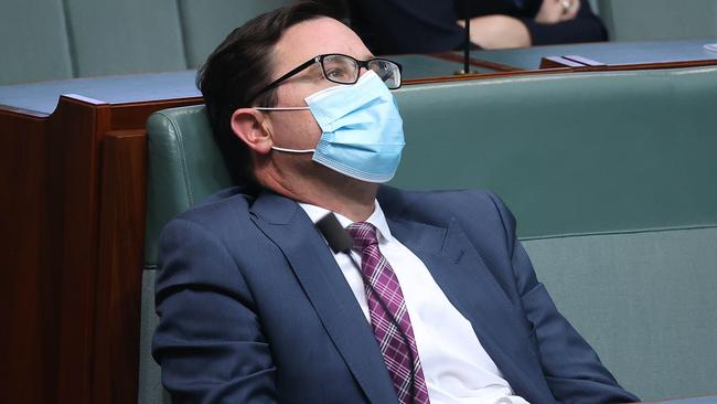 CANBERRA, AUSTRALIA NewsWire Photos FEBRUARY, 10 2022:  David Littleproud in the House of Representatives in Parliament House in Canberra.Picture: NCA Newswire/Gary Ramage