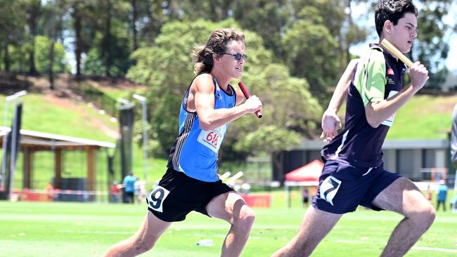 Queensland Little Athletics State Relay Championships. Saturday December 2, 2023. Picture, John Gass