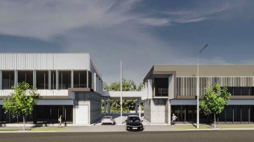 Artist impressions of the view from Fairfax St. Picture: Blackburne Jackson/NeuBau Group.
