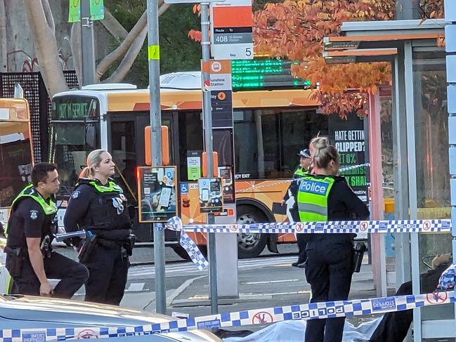 The alleged attack happened in front of dozens of commuters. Picture: Tamara Jane Photography