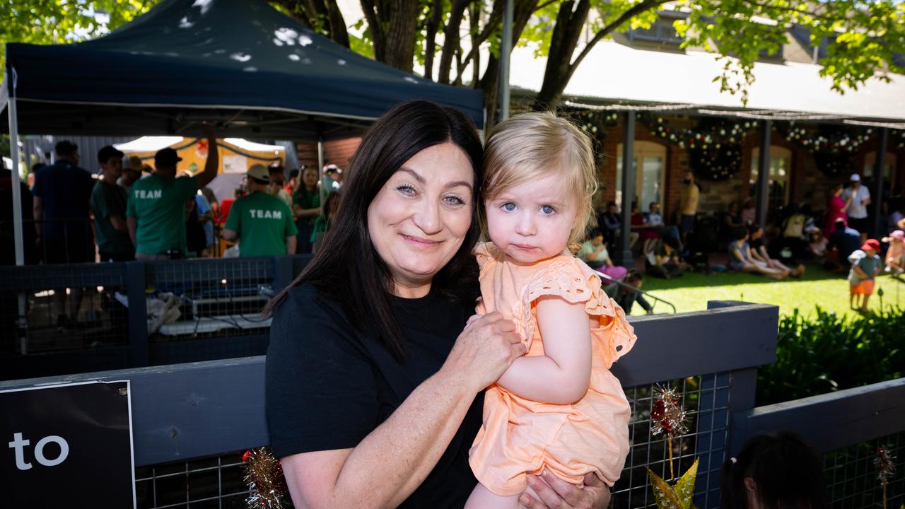 Hahndorf Christkindlmarkt shoppers spreading cheer. Picture: The Advertiser/ Morgan Sette