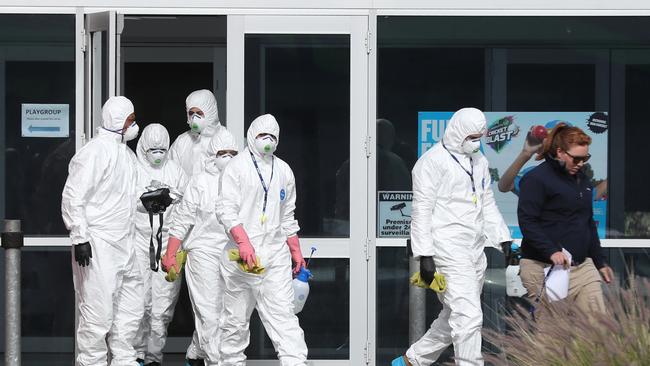 . Mawson Lakes primary and preschool have been closed for cleaning after a student was found to be a close contact of a confirmed case. Picture: Tait Schmaal.