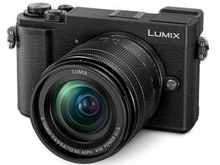 COMPACT: The Panasonic Lumix GX-9 offers five-axis image stabilisation and 4K video and photos.