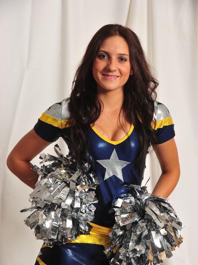 North Queensland Cowboys Spirit Cheerleaders. Carla Bonato 21yo.