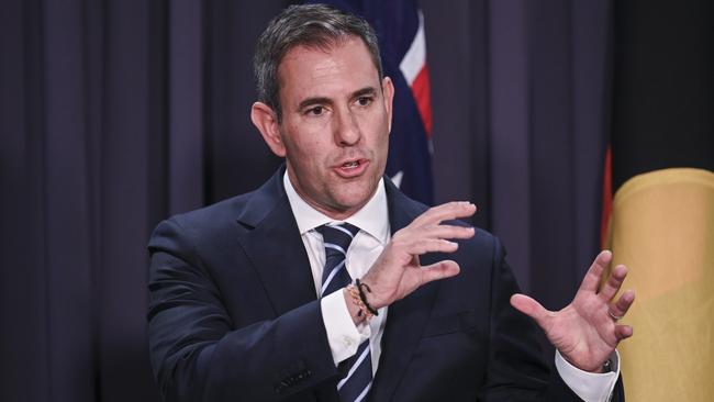 Federal Treasurer Jim Chalmers is making a fundamental change to Australia’s once-in-a-century “independent” sovereign Future Fund. Picture: Martin Ollman/NewsWire